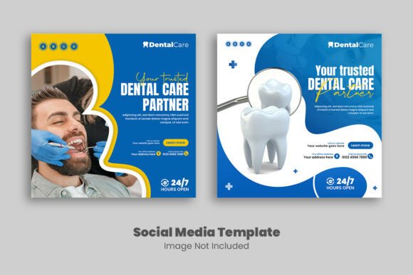 Dental Care Clinic Social Media Post