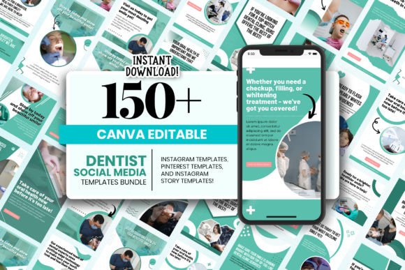 Dental Social Media Template Bundle