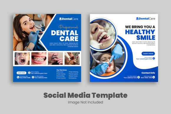 Dentist & Dental Care Social Media Post