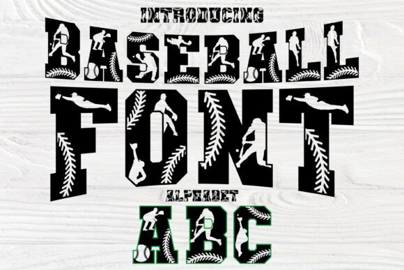 Baseball Athletic Decorative Font