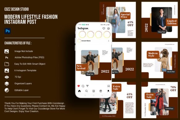 Fashion Instagram Post Template