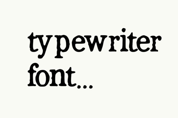 Typewriter-Fonts-135352438-1-1-580x384