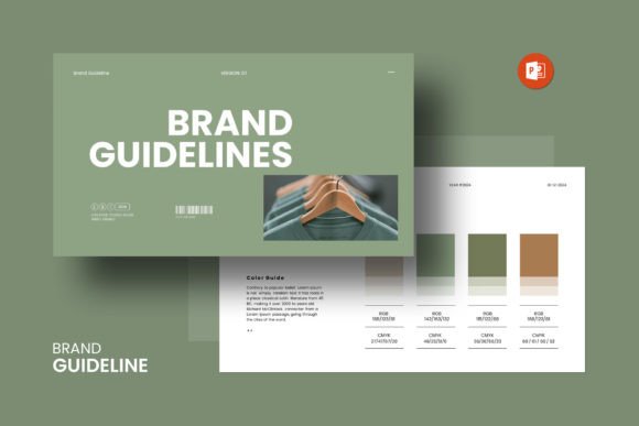 Brand Guidelines PowerPoint Presentation Template