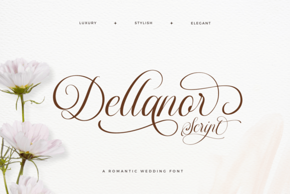 Dellanor Script Wedding Font