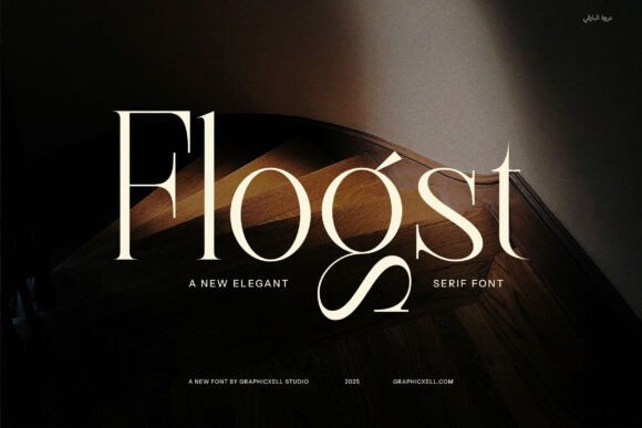 Flogst Modern Serif Font