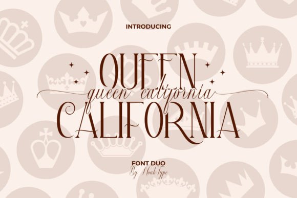 Queen California Calligraphy Script Font