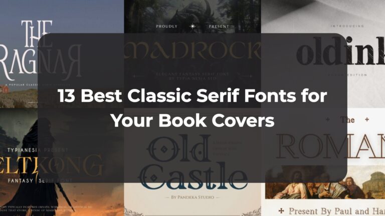 13 Best Classic Serif Fonts for Your Book Covers