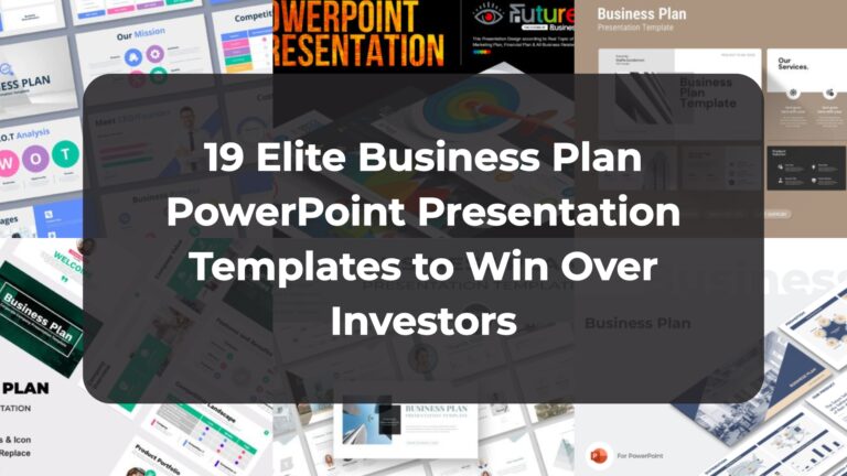 19 Elite Business Plan PowerPoint Presentation Templates to Win Over Investors
